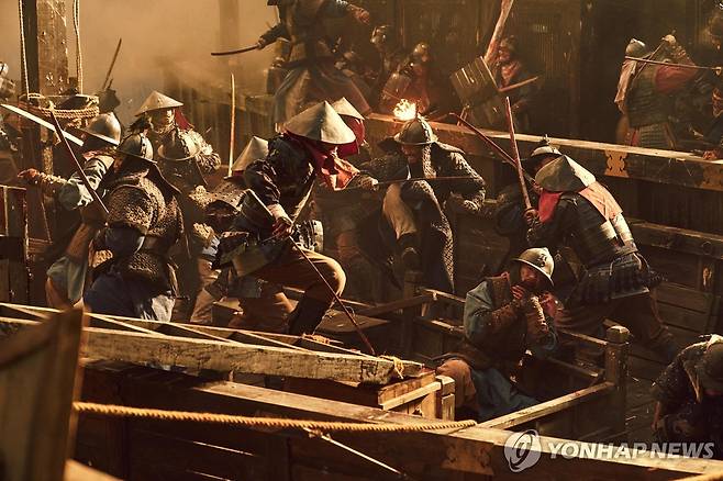 영화 '노량: 죽음의 바다'의 한 장면 [롯데엔터테인먼트 제공. 재판매 및 DB 금지]