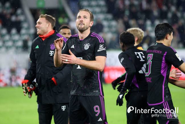 사진= 게티 이미지, 바이에른 뮌헨은 볼프스부르크와의 분데스리가 16라운드에서 자말 무시알라, 해리 케인의 득점으로 2-1 승리를 거뒀다. 김민재는 선발 풀타임을 소화하면서 수비 안정화에 힘썼다.