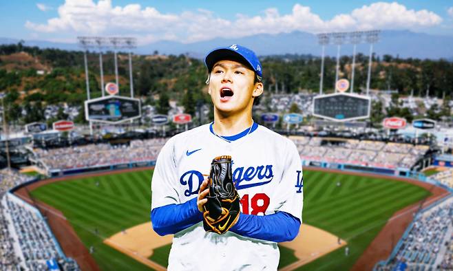 야마모토 요시노부. /사진=MLB.com 공식 홈페이지 갈무리