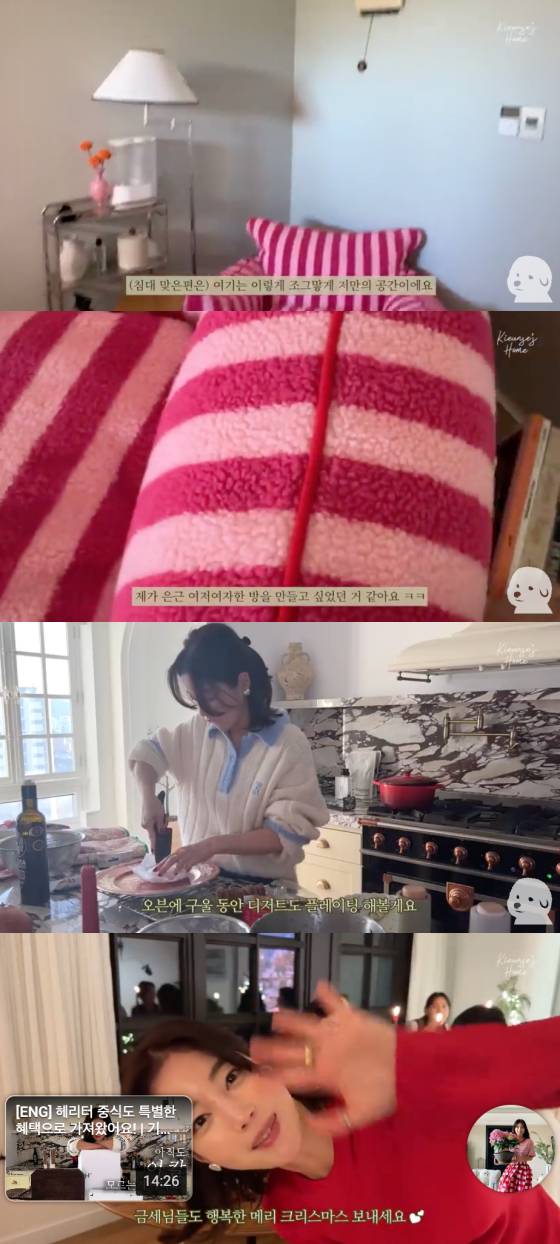 /사진=유튜브 채널 '기은세의 집' 캡처