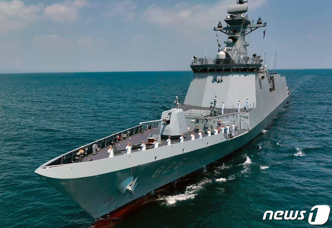 해군의 신형 호위함 천안함(FFG-Ⅱ, 2,800톤급).(해군 제공) 2023.12.23/뉴스1 ⓒ News1 민경석 기자