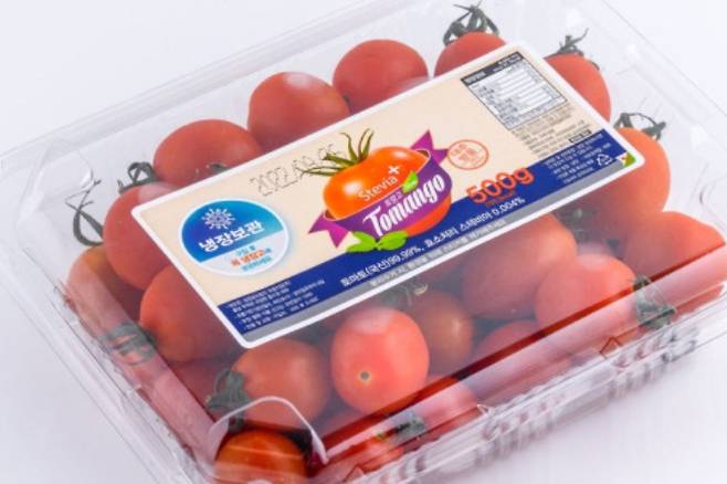 스테비아 토마토 '토망고'. 우듬지팜 제공