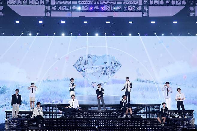 일본 후쿠오카 세븐틴 콘서트. /플레디스 엔터테인먼트