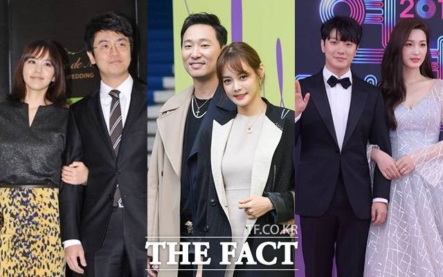 박지윤 최동석, 라이머 안현모, 최민환 율희(왼쪽부터) 등 올해 연예계에는 이혼 소식도 여럿 전해졌다. /더팩트 DB