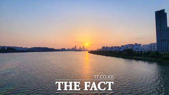 한강 노을 풍경. /서울시