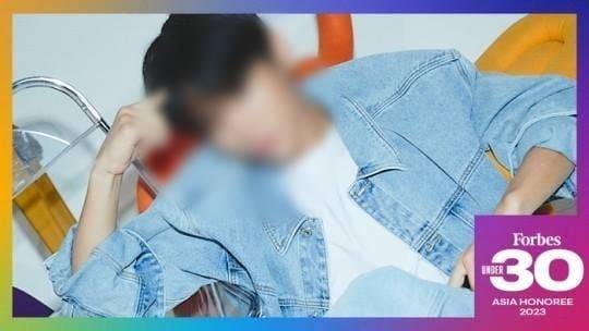 지난 5월 미국 경제 전문지 포브스가 발표한 '아시아의 영향력 있는 30세 이하 30인'에 선정된 국내 유명 틱톡커. 출처=포브스