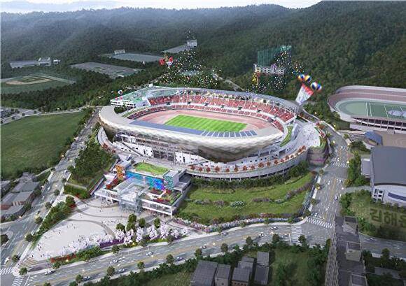 '김해종합운동장' 조감도. [사진=경상남도 김해시]