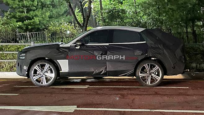 제네시스 GV80 쿠페 시험주행차량