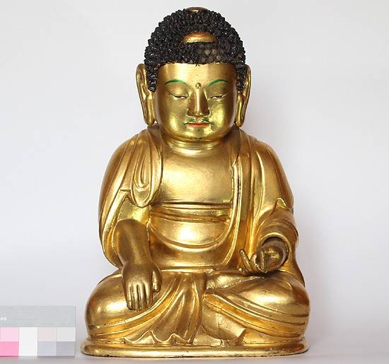 안동 선찰사 목조석가여래좌상 ( 안동시 제공)