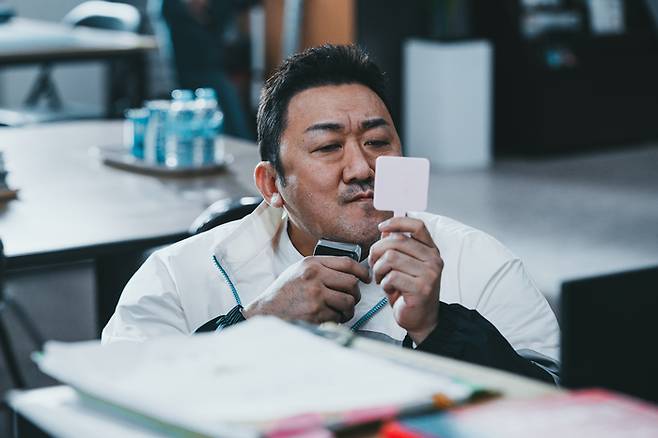 영화 ‘범죄도시’의 한장면. 제공|에이비오엔터테인먼트, 플러스엠 엔터테인먼트