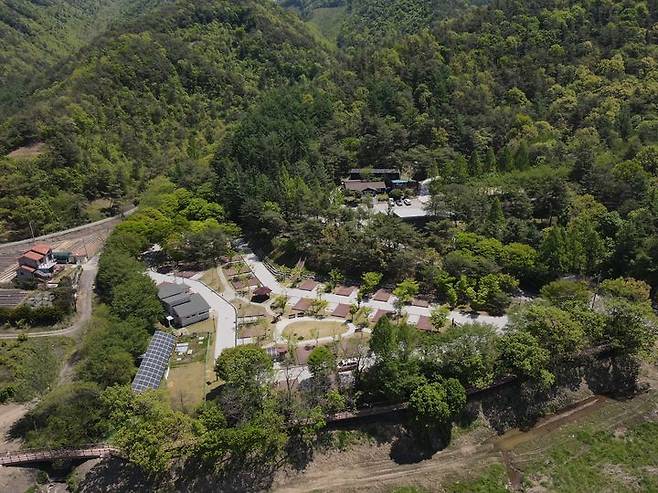 [청주=뉴시스] 충북 청주시 옥화자연휴양림. photo@newsis.com *재판매 및 DB 금지