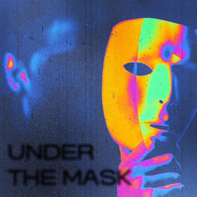 [서울=뉴시스] 래퍼 핀업이 31일 정오 음원사이트에 디지털 싱글 '언더 더 마스크(Under the Mask)'를 발매했다. (사진=JMG(로칼하이레코즈) 제공) 2023.12.31. photo@newsis.com *재판매 및 DB 금지