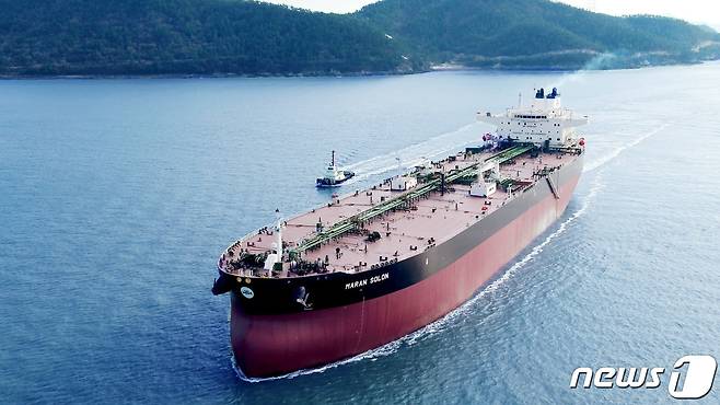 수에즈막스급 원유운반선 ⓒ News1