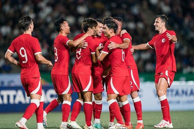 사진=홍콩 축구 국가대표팀 공식 SNS