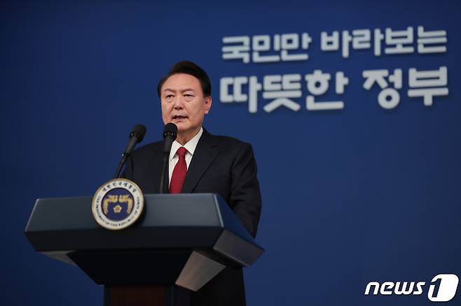윤석열 대통령. (대통령실 제공) 2024.1.1/뉴스1 ⓒ News1 오대일 기자