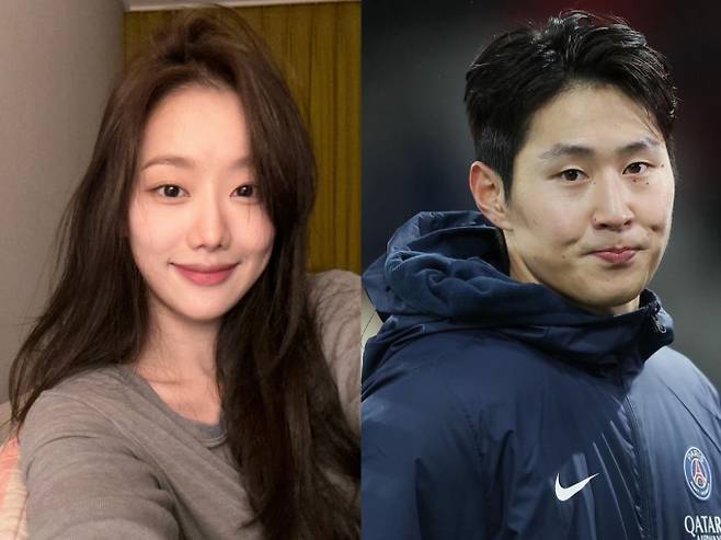 사진출처: 이강인·이나은 SNS