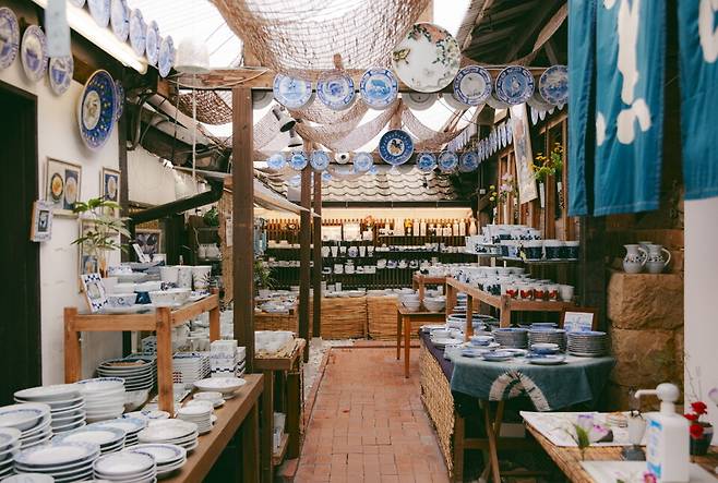 이마리 도자기 상점