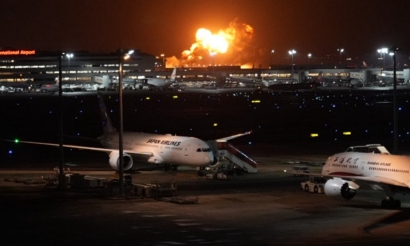 일본 하네다공항 3터미널 전망대에서 촬영한 사진 [독자 제공]