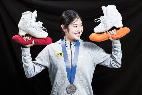 Lee Hae-in poses during an interview with the Joongang Ilbo at the AT Sports Building in Gangnam, western Seoul on March 31. [JOONGANG ILBO]