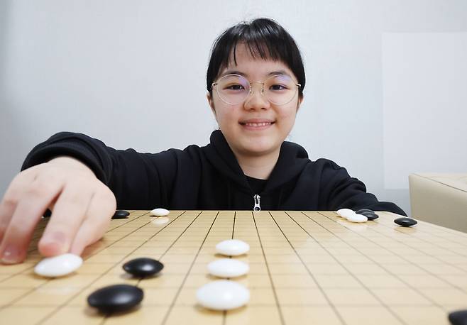 스미레 14세 ‘日 바둑요정’ [이충우 기자]