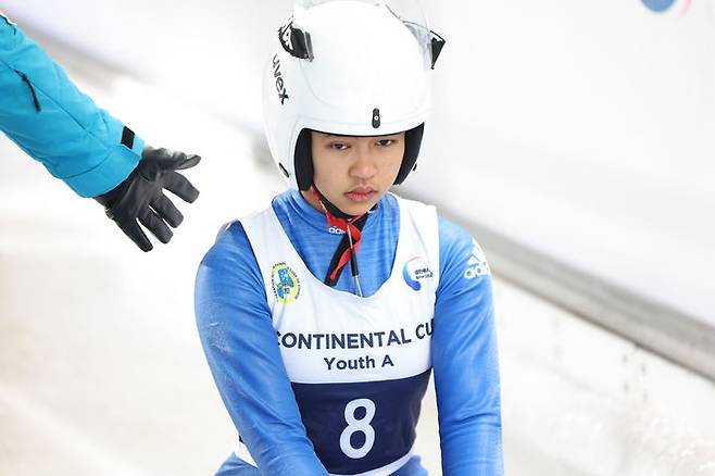 [서울=뉴시스] 태국 루지 선수 수니타 차이야판토. (사진 = 대한루지경기연맹 제공) *재판매 및 DB 금지