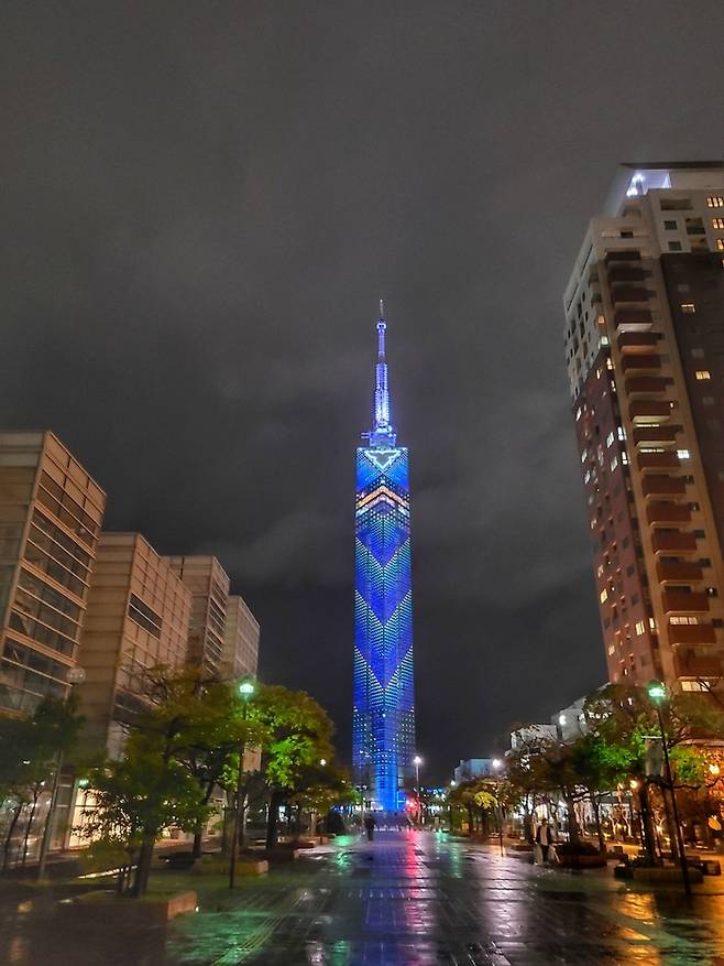 후쿠오카 타워 / 사진=오다윤 작가 제공