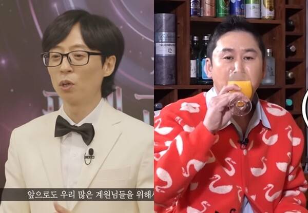 /사진=유튜브 뜬뜬, 짠한형 신동엽