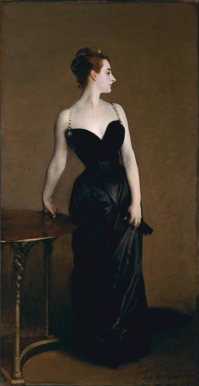 마담 X(1883~1884). /뉴욕 메트로폴리탄 미술관
