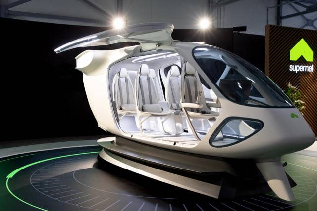 슈퍼널이 지난해 선보인 전기 수직 이착륙 항공기(eVTOL)./슈퍼널