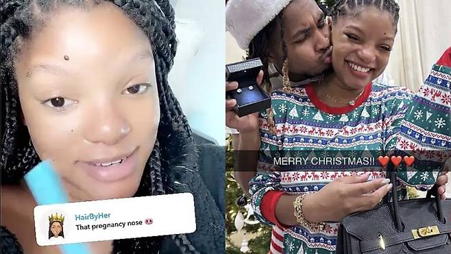 사진=할리 베일리, DDG 인스타그램