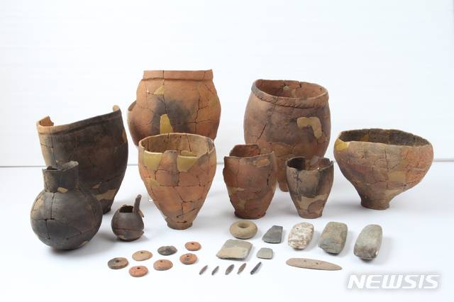 청동기시대 환구와 주거지 출토유물. 기사 내용과는 무관 (사진=문화재청 제공)