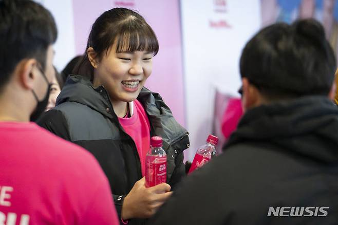 [서울=뉴시스]여자농구 올스타 팬투표 1위 박지현. (사진=WKBL 제공)