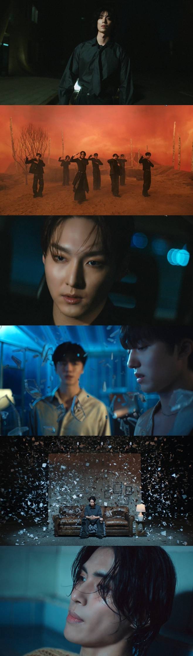 (사진=SF9 ‘비보라(BIBORA)’ 뮤직비디오 캡처)
