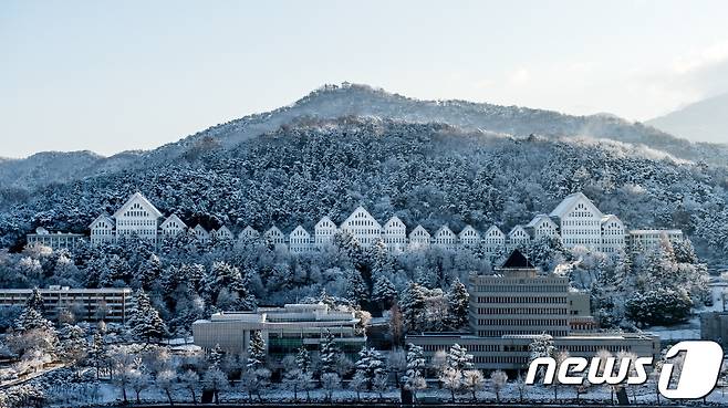 조선대학교 설경.(조선대 제공)/뉴스1