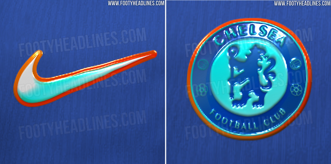 9일 풋티 헤드라인을 통해 공개된 첼시의 2024~25시즌 홈 유니폼. 사진=풋티 헤드라인