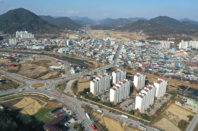 순창 순창읍 전경. 순창군 제공