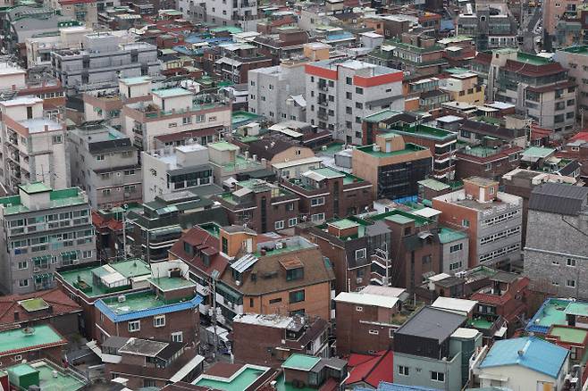 서울 은평구 한 빌라촌의 모습. (사진=연합뉴스)