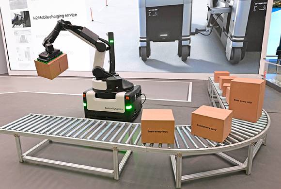 물류 상하차 로봇 '스트레치(Stretch)'. [사진=현대자동차]