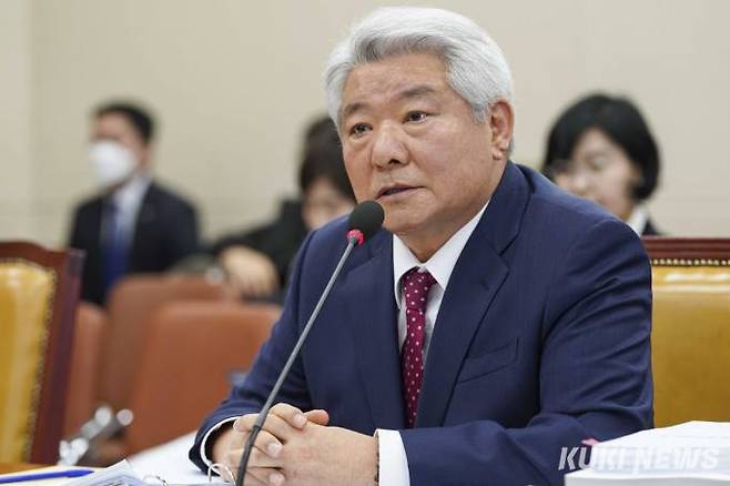 김홍일 방송통신위원회 위원장. 사진=임형택 기자&nbsp;