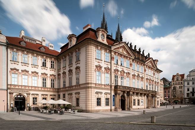 킨스키 궁전 / 사진=prague.eu