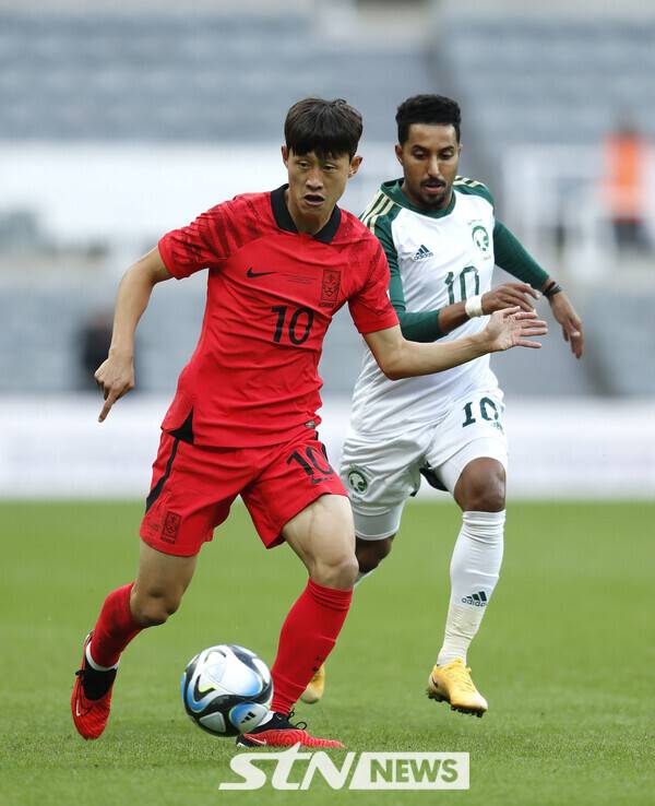 한국 국가대표 미드필더 이재성. 사진┃뉴시스