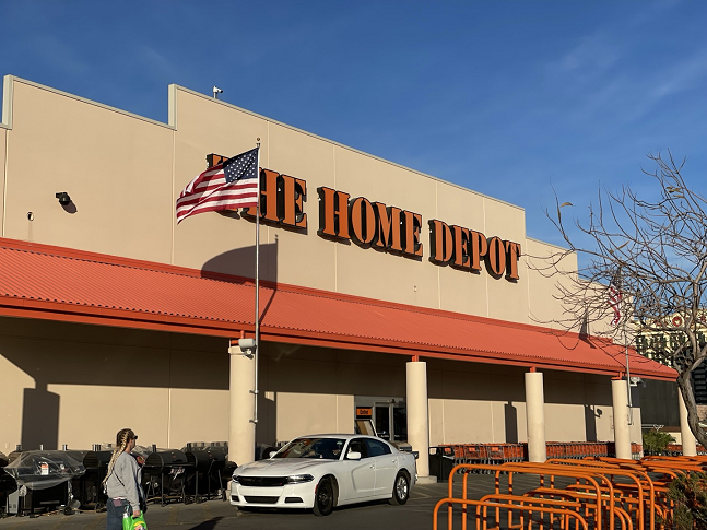 미국 라스베이거스의 한 홈디포 매장./사진=백유진 기자 byj@