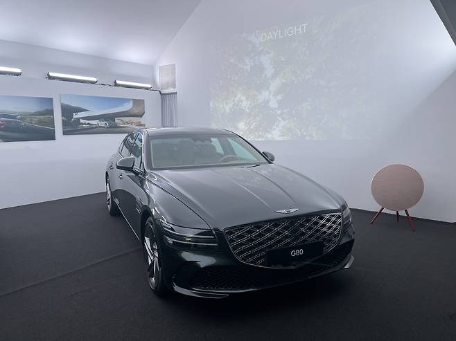 G80 한라산 그린 모델 사진=이상진