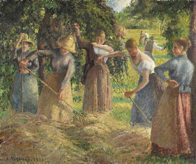 에라그니의 건초 수확(1901). /캐나다 국립 미술관