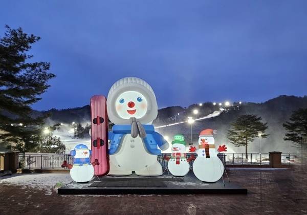 윈터 페스타 선보이는 리조트 / 사진=오크밸리