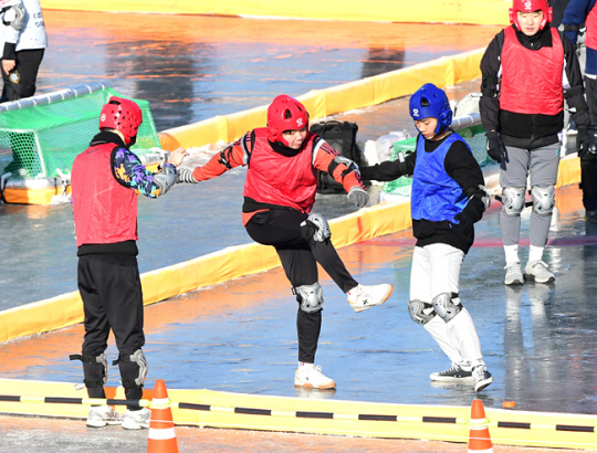 얼음축구 진검승부