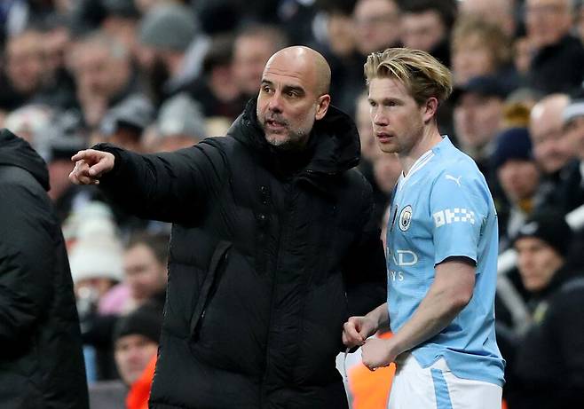 '게임체인저' KDB 1골 1도움 화려한 복귀, 맨시티 우승 확률 급상승