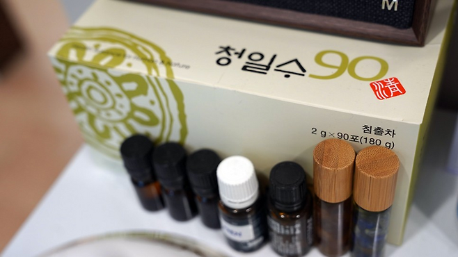 ‘마시는 화장품’ 청일수 / 사진=유준 여행+ 기자