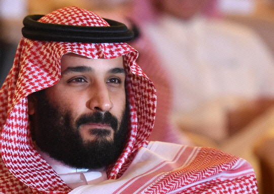 무함마드 빈 살만 사우디아라비아 왕세자.  AFP AP 연합뉴스