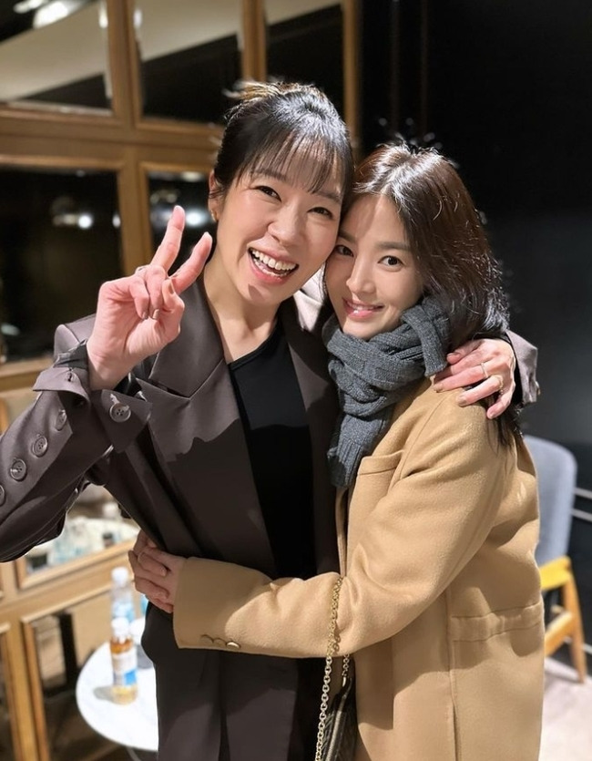 송혜교 소셜 미디어